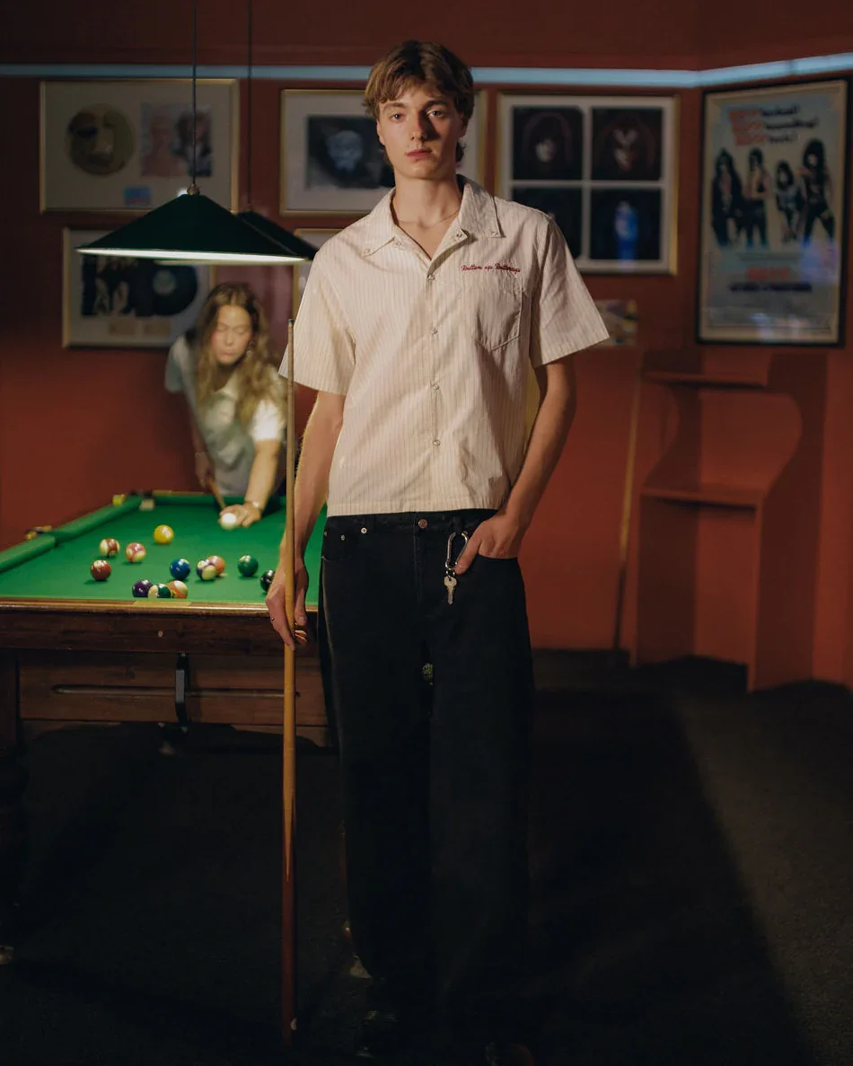 Pinstripe Button up - 2