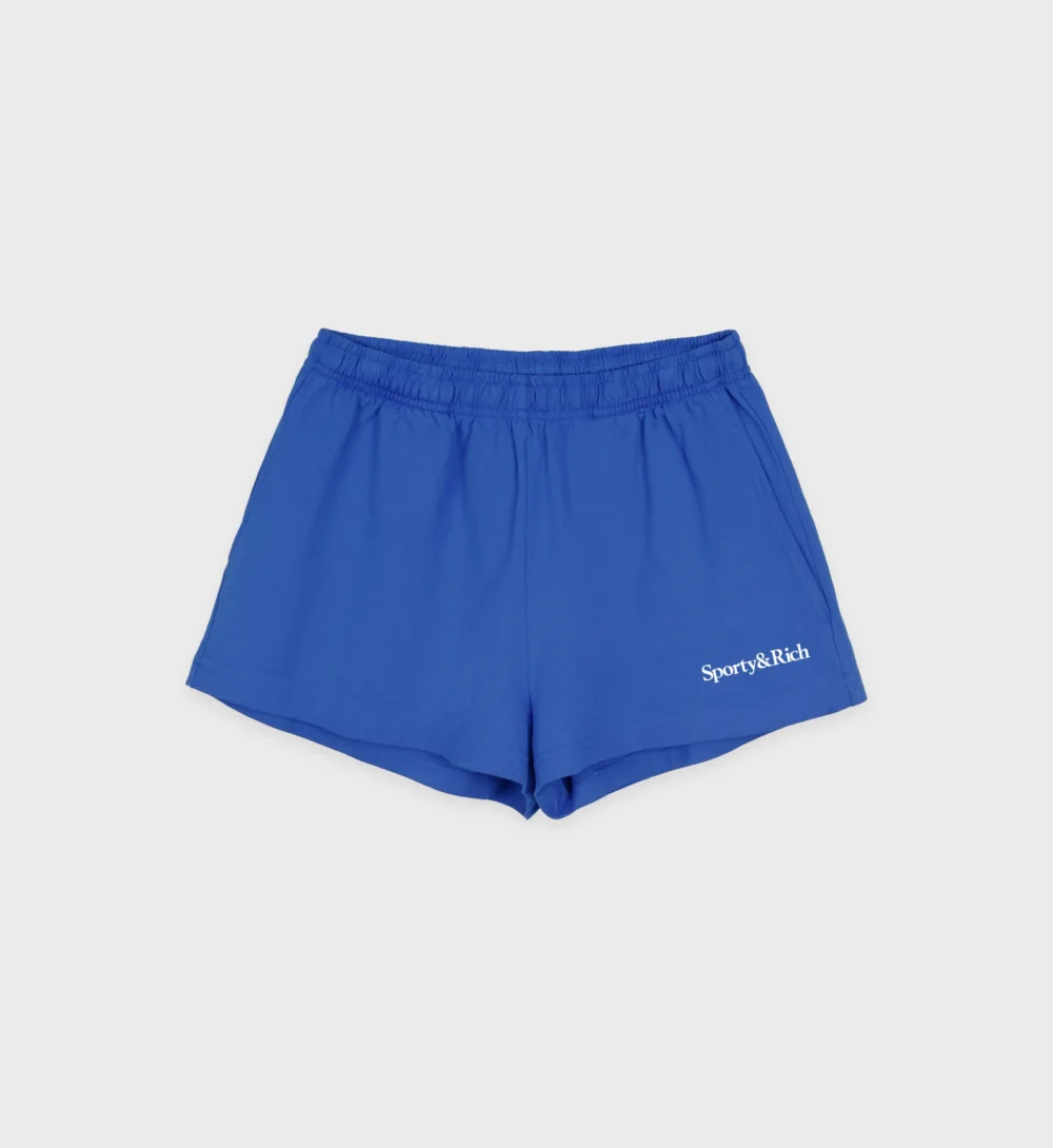 Serif Logo Disco Short - Team Blue/White