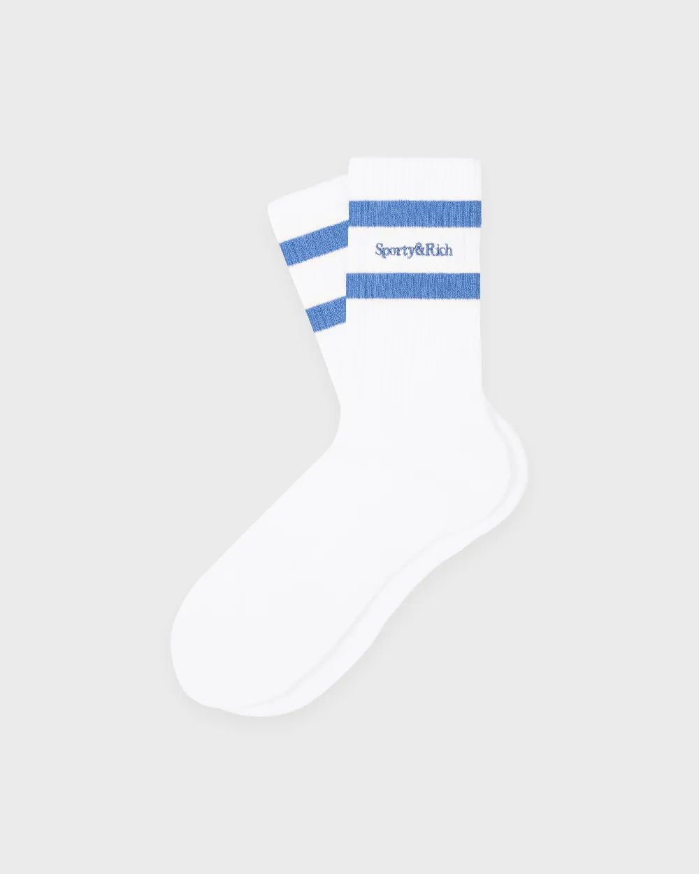 Serif Logo Socks - white/softee