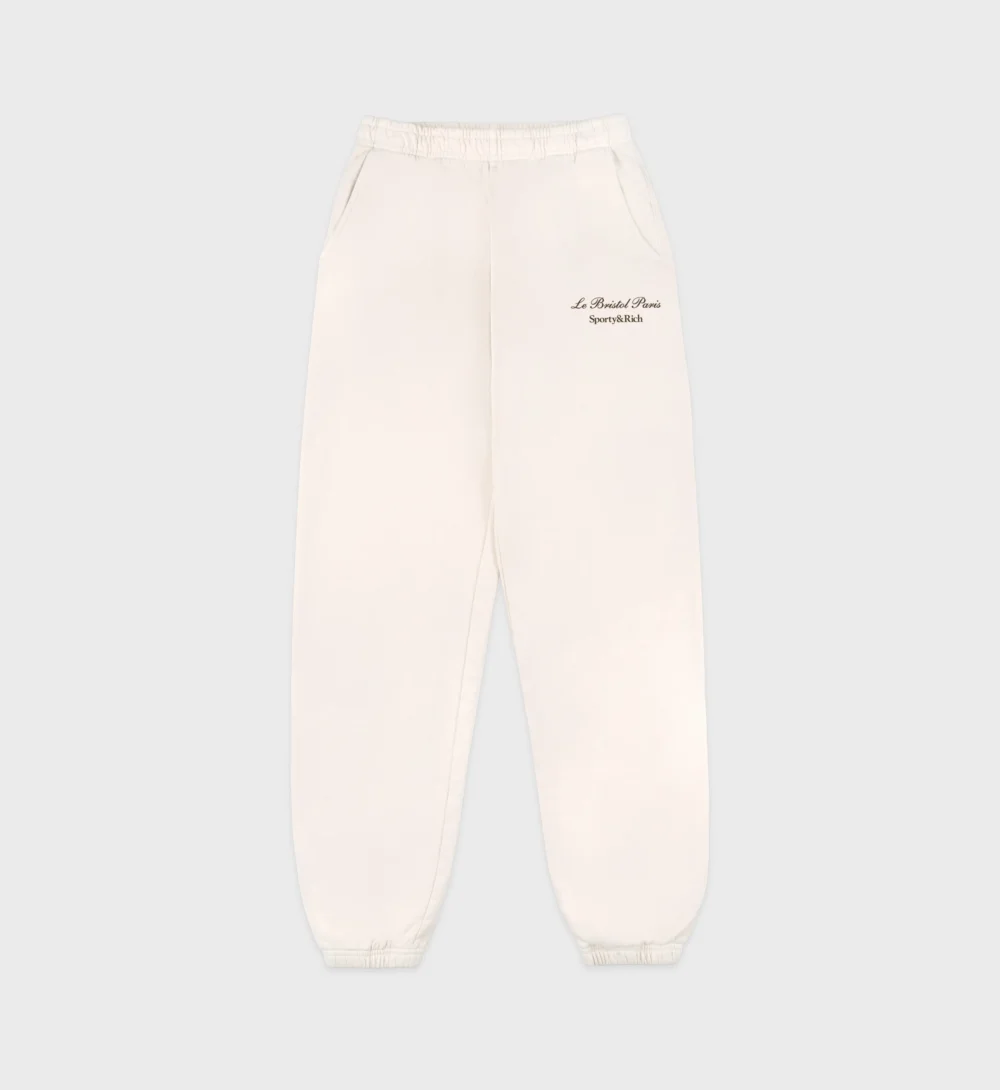 Faubourg Sweatpant - Cream/Chocolate