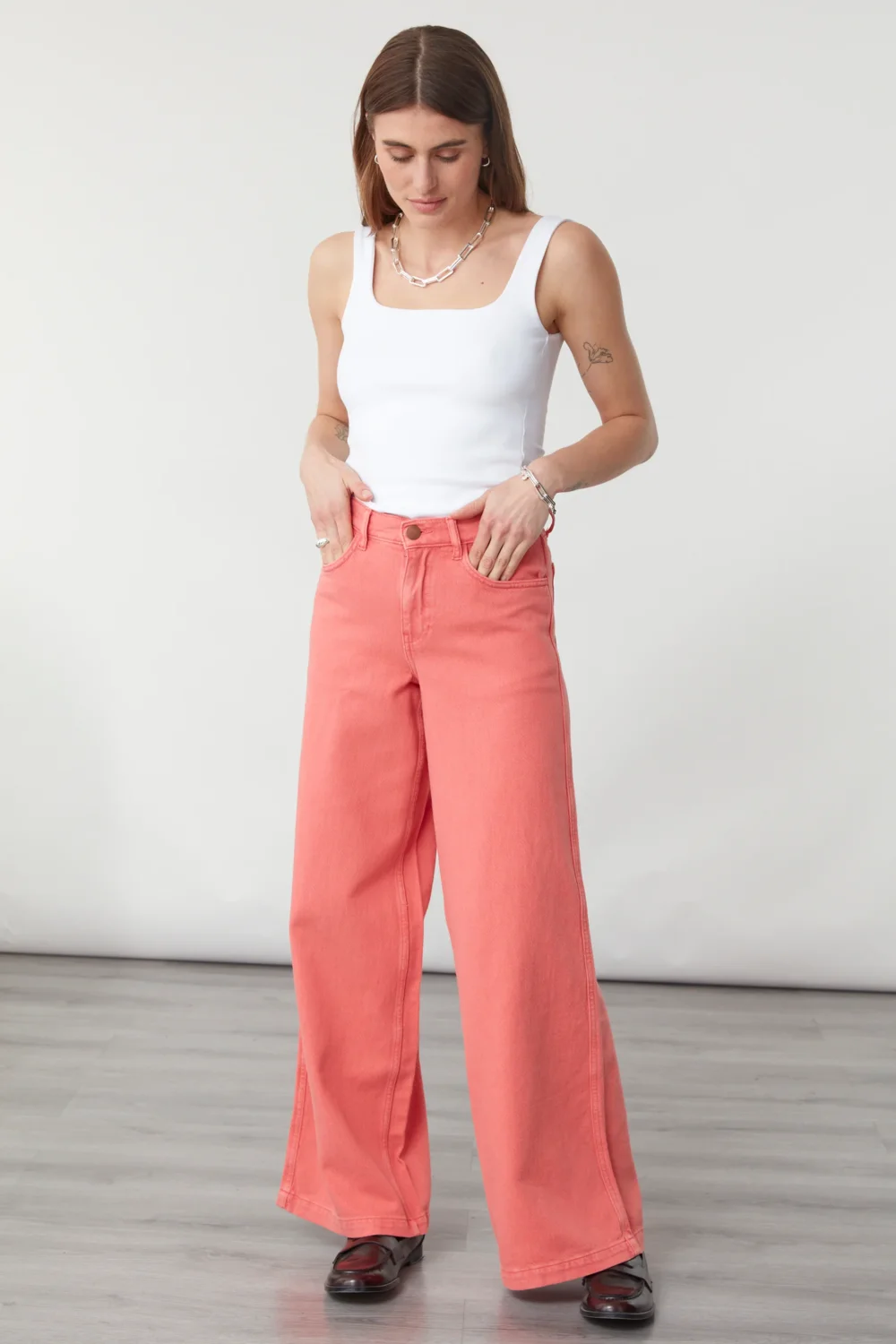 Dear Bay Jean in Mineral Red - 5