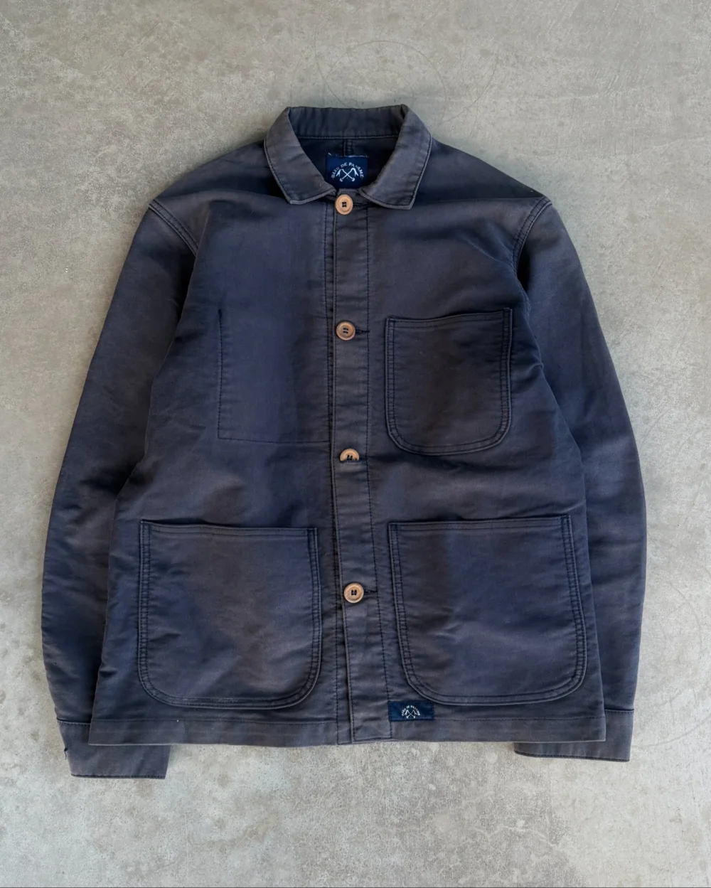 Bleu de Paname French Workwear Jacket – M