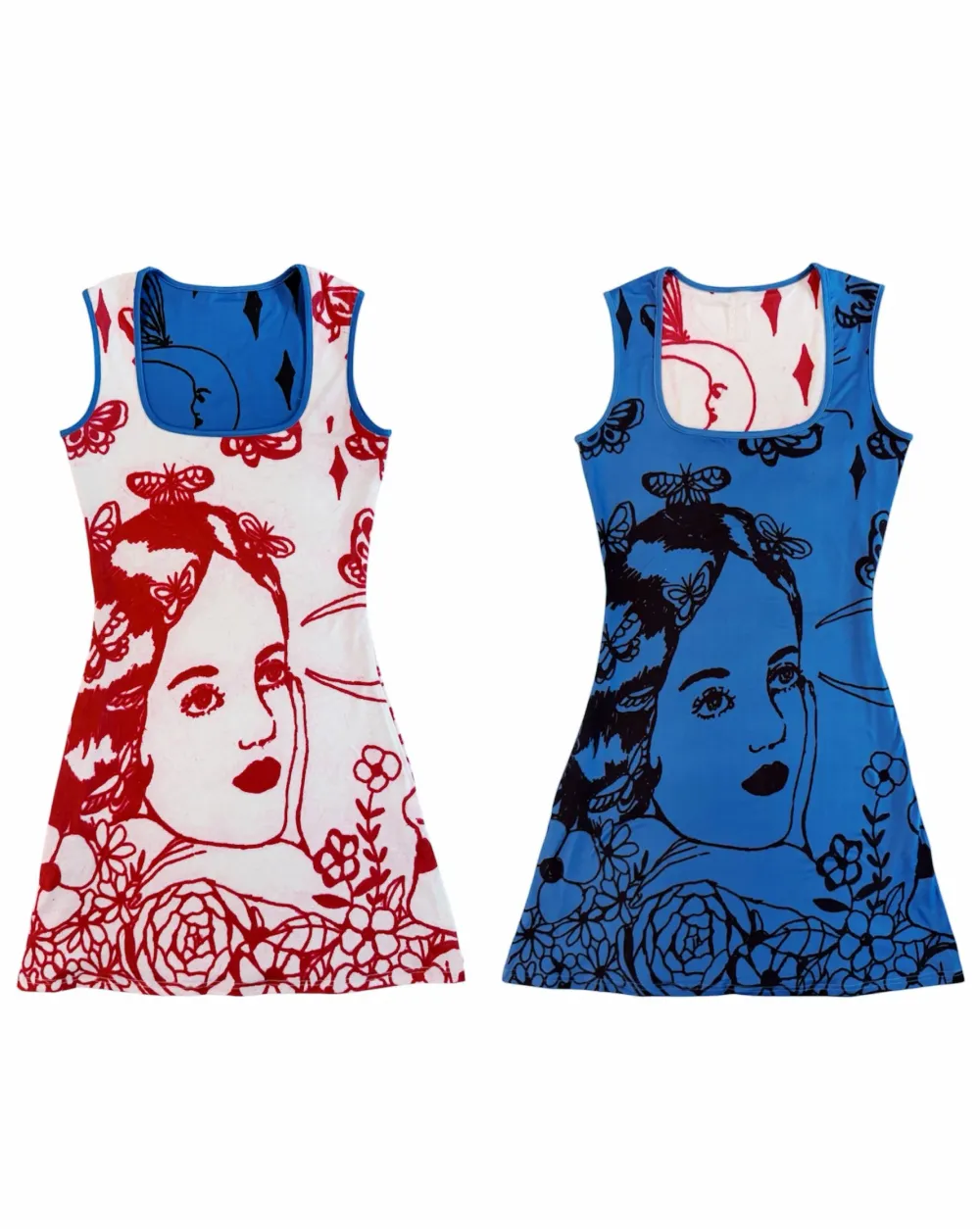 REVERSIBLE OUTLINE DRESS — Rhi Dancey