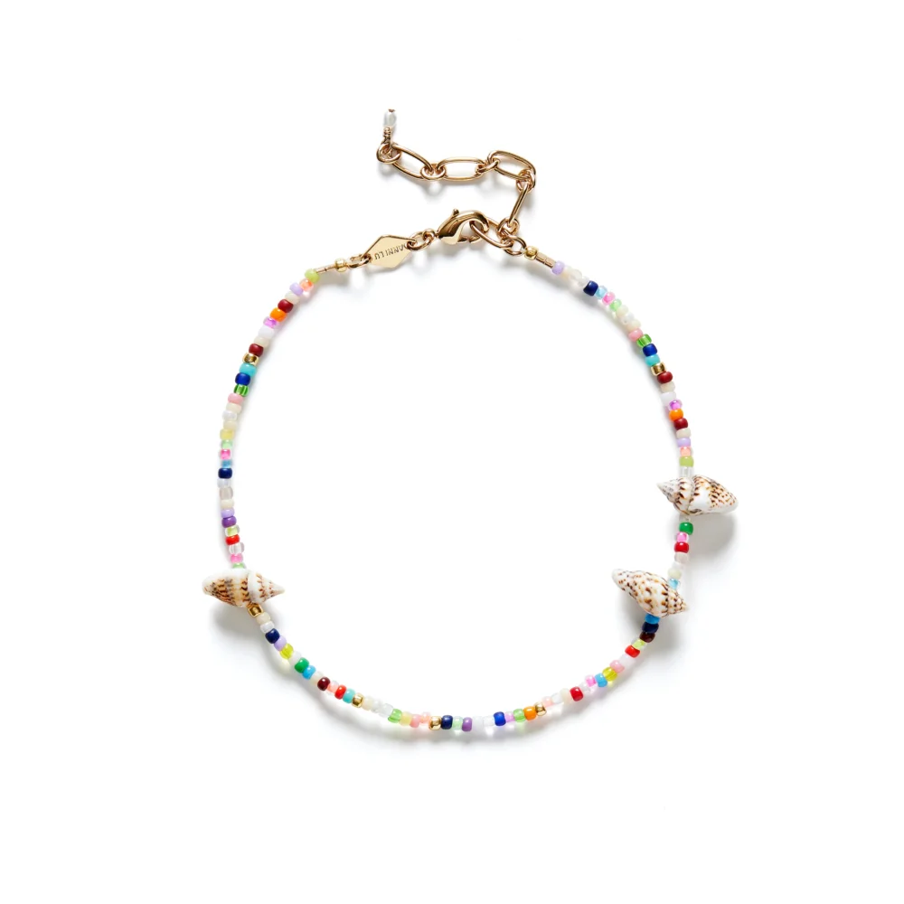 Fiesta Shell Anklet