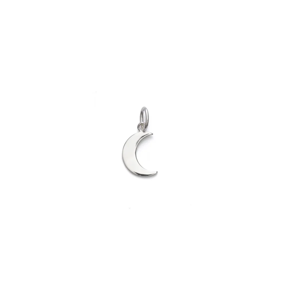 Moon Pendant - Silver