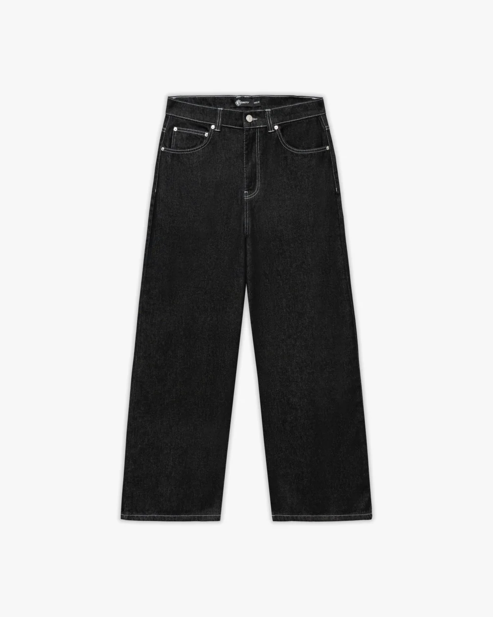 VOLUME DENIM RAW BLACK