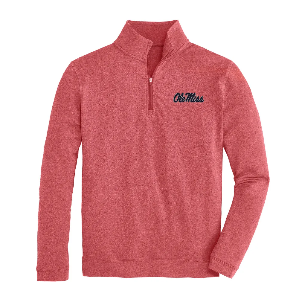 Ole Miss Flow Performance 1/4 Zip Pullover - 2