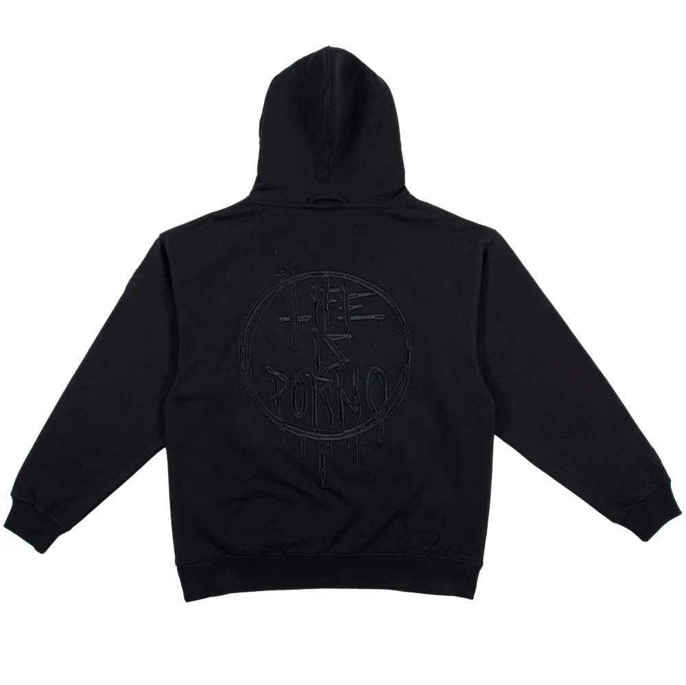 ILLEGAL HOODIE 2.0: BLACK - 5