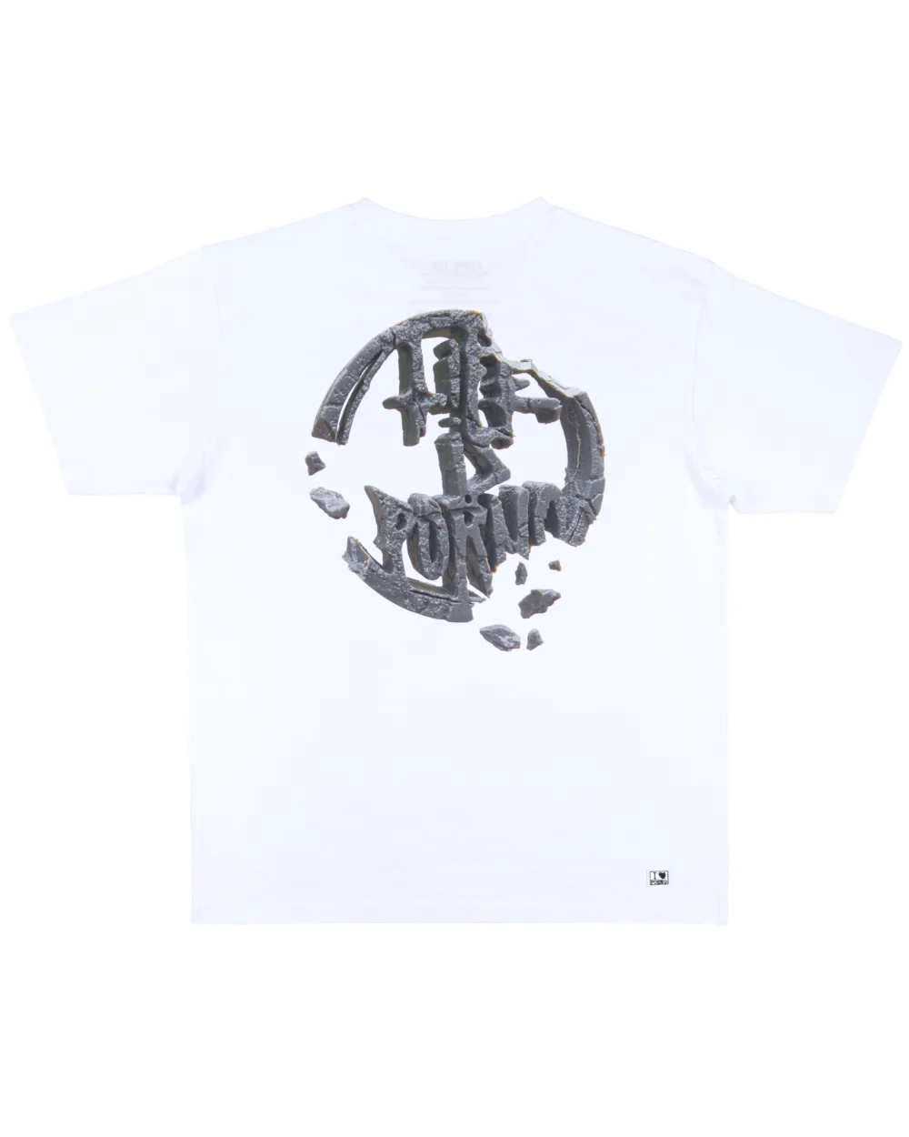 STONE TEE: WHITE - 5