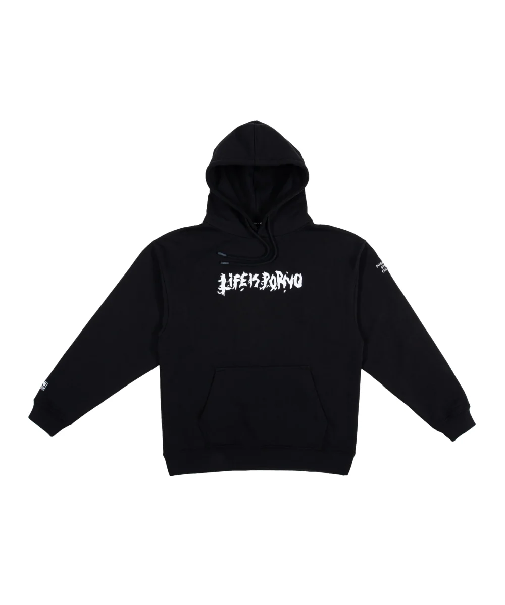 ORIGINAL HOODIE: BLACK/WHITE