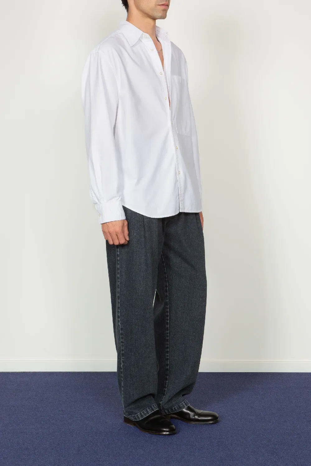 Primary Shirt - White Oxford - 3