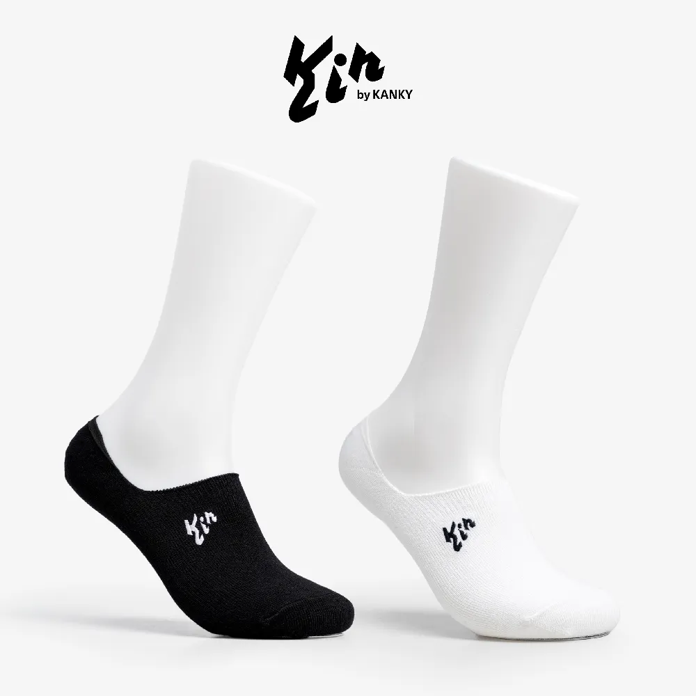 Unisex Everyday KIN LOWLINE SOCKS Special Cushion Low Invisible Socks (1 Pairs)