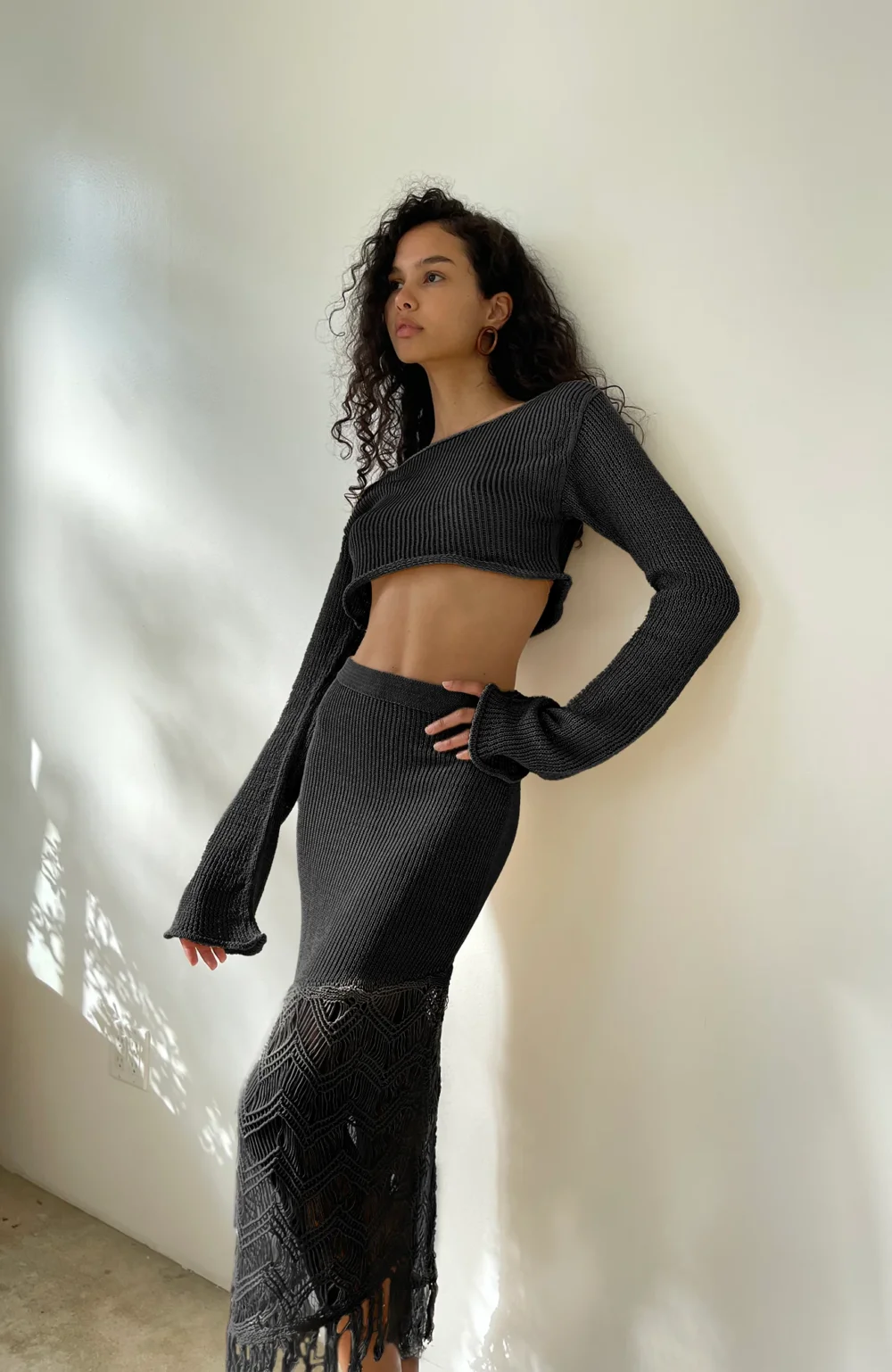 Sakari Skirt — Black