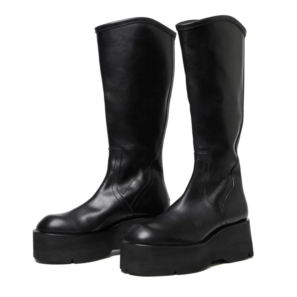 937FWM1 Black / Long Engineer Boots