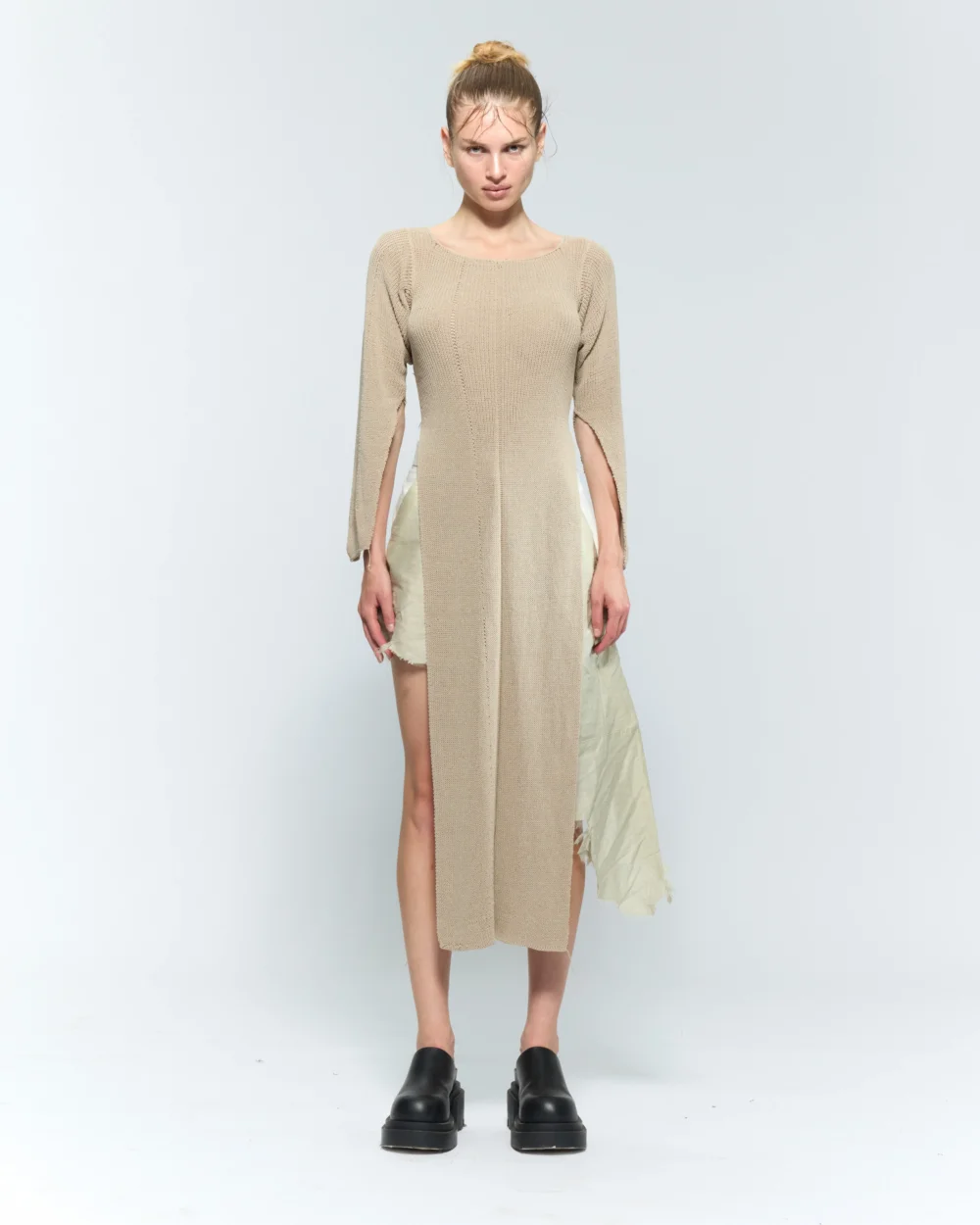 TAN DRESS