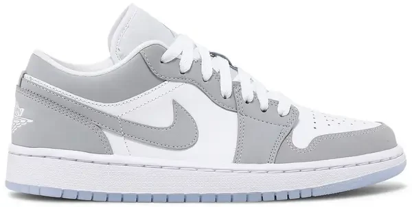 Wmns Air Jordan 1 Low 'White Wolf Grey'