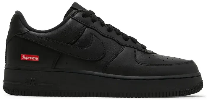 Supreme x Air Force 1 Low 'Box Logo - Black'