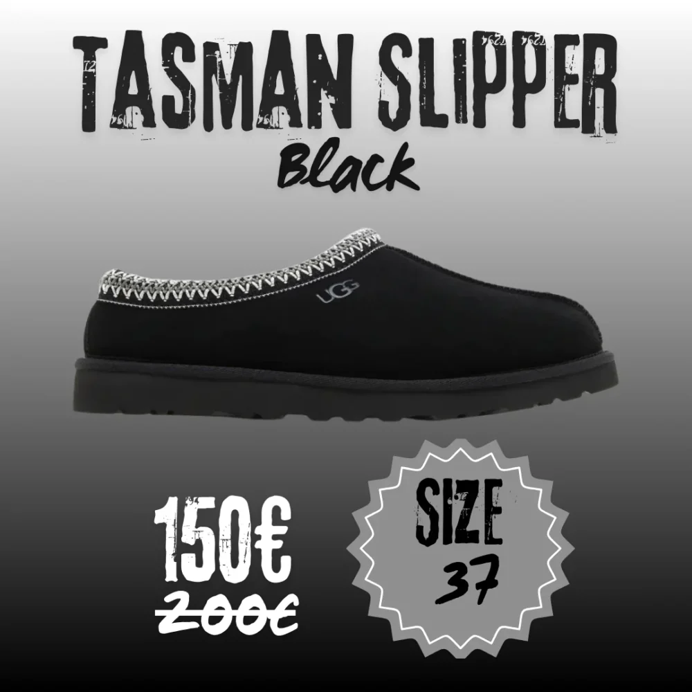 Tasman Slipper 'Black'
