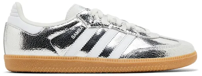 Wmns Samba OG 'Cracked Metallic Pack - Silver'