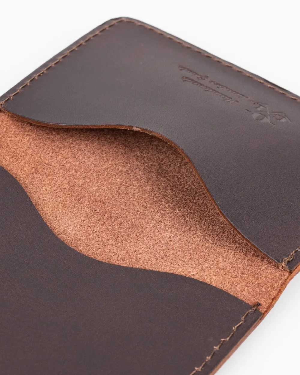 OGL Kingsman Metro Flap Style Cardholder - Brown - 4