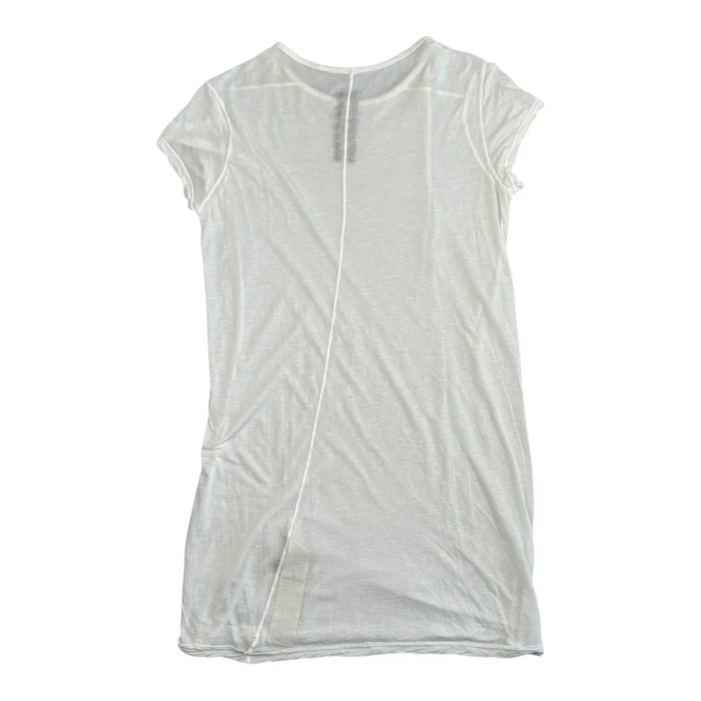 (S) RICK OWENS DRKSHDW SHEER T-SHIRT - WHITE - 2