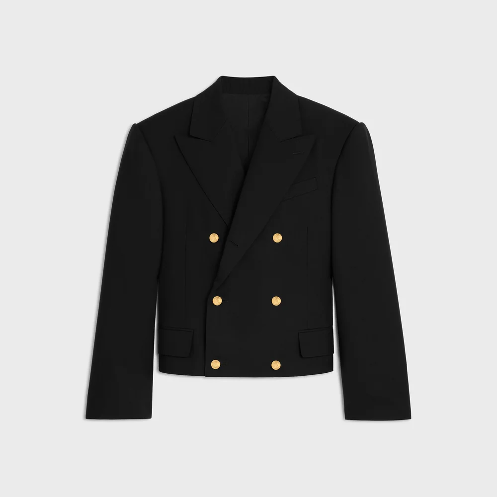 colonne blazer IN wool gabardine