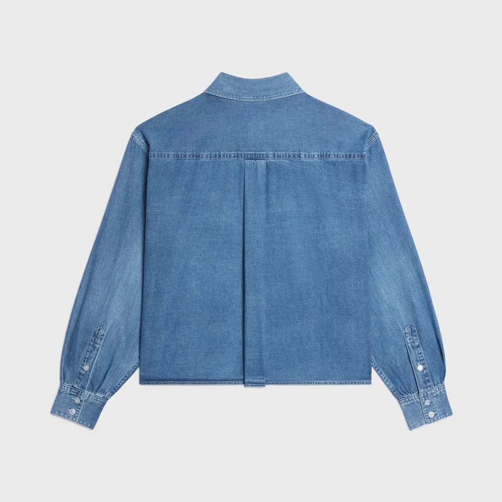 shirt IN COTTON DENIM - 2