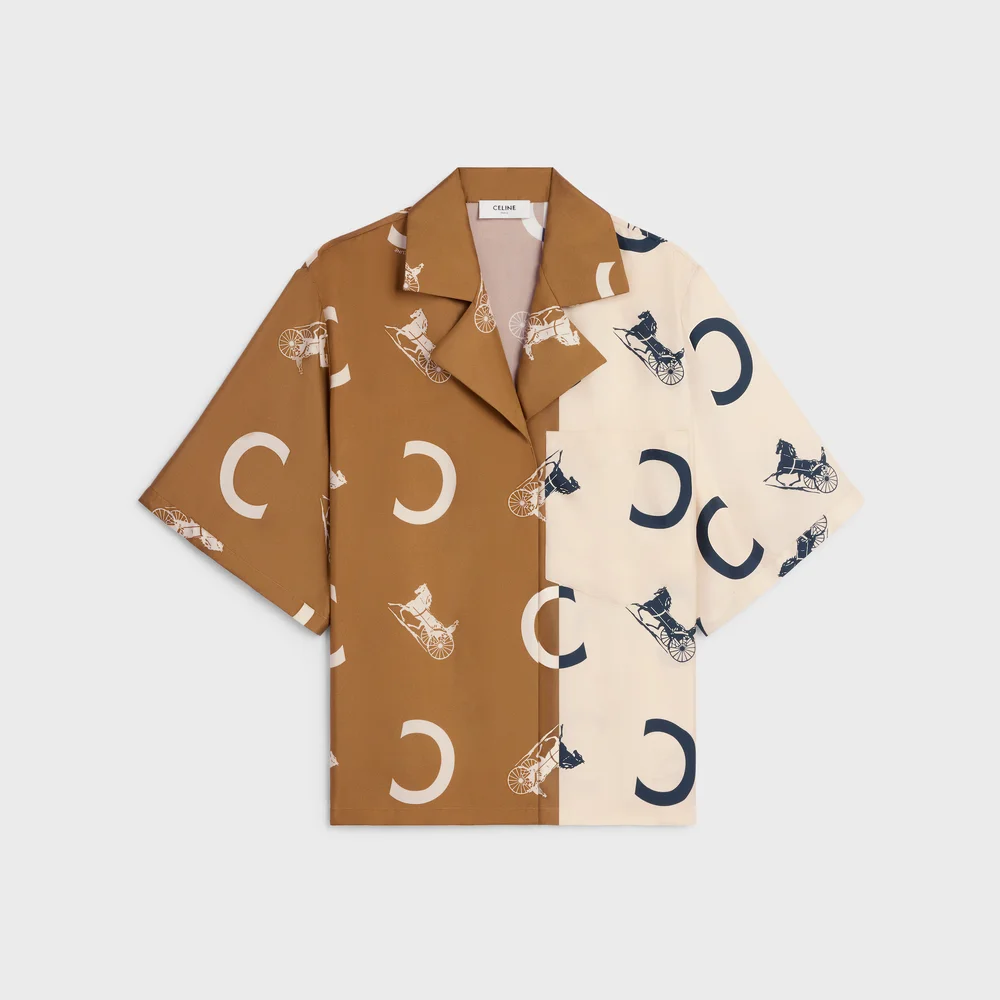 pyjama shirt IN silk twill