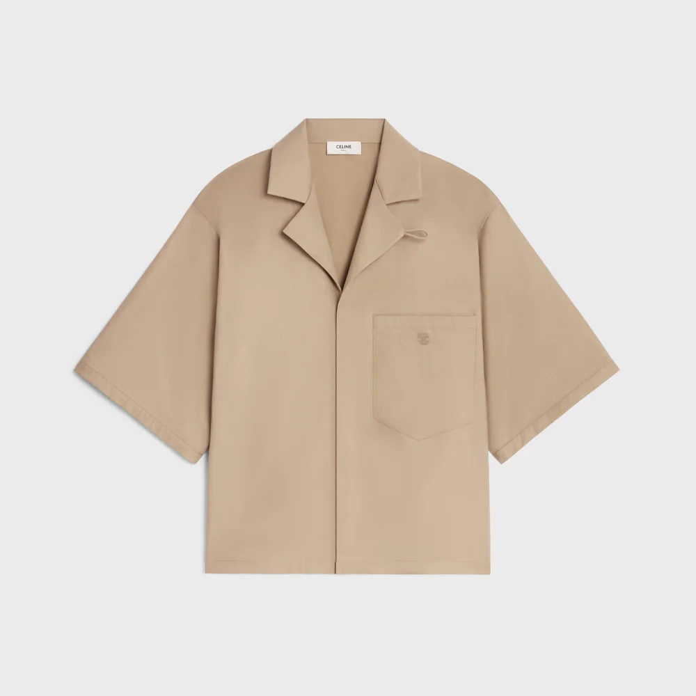 SCOUT SHIRT IN LIGHT COTTON GABARDINE
