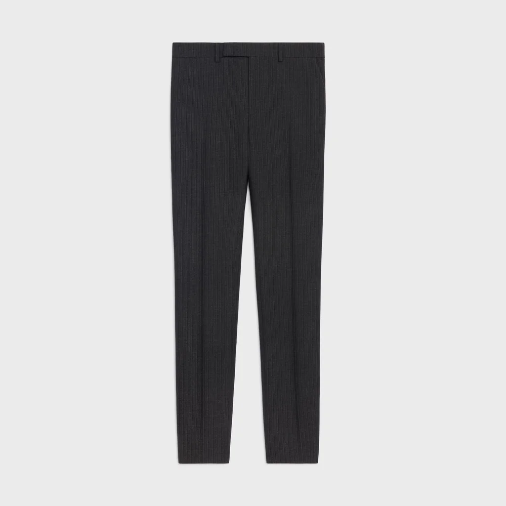 mods pants in retro striped wool