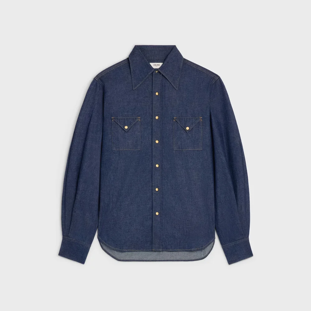 shirt in denim