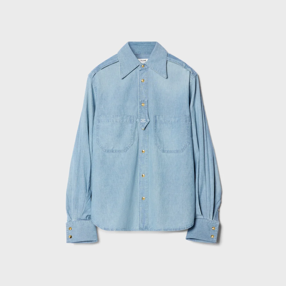 shirt IN cotton denim