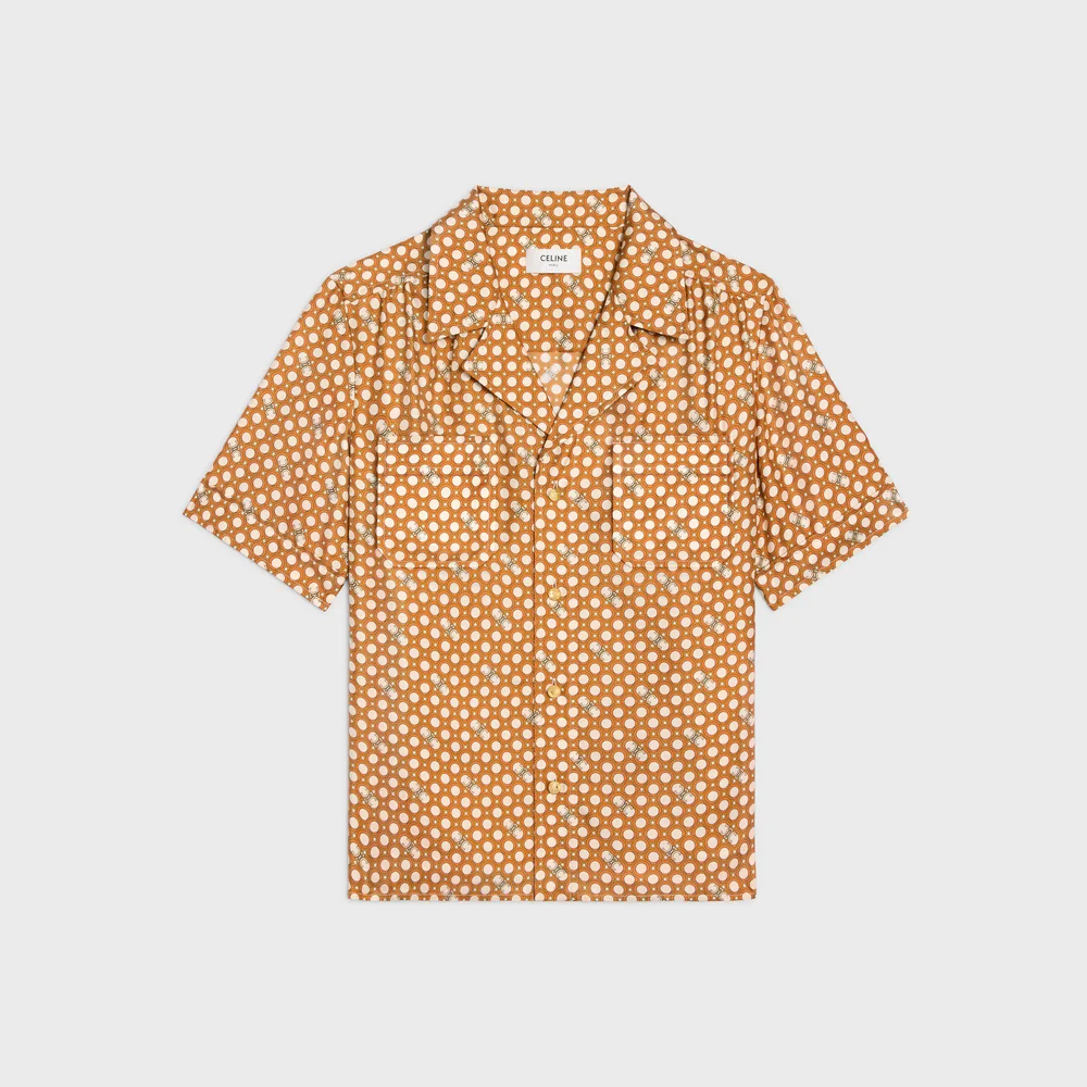 pajama shirt IN silk twill