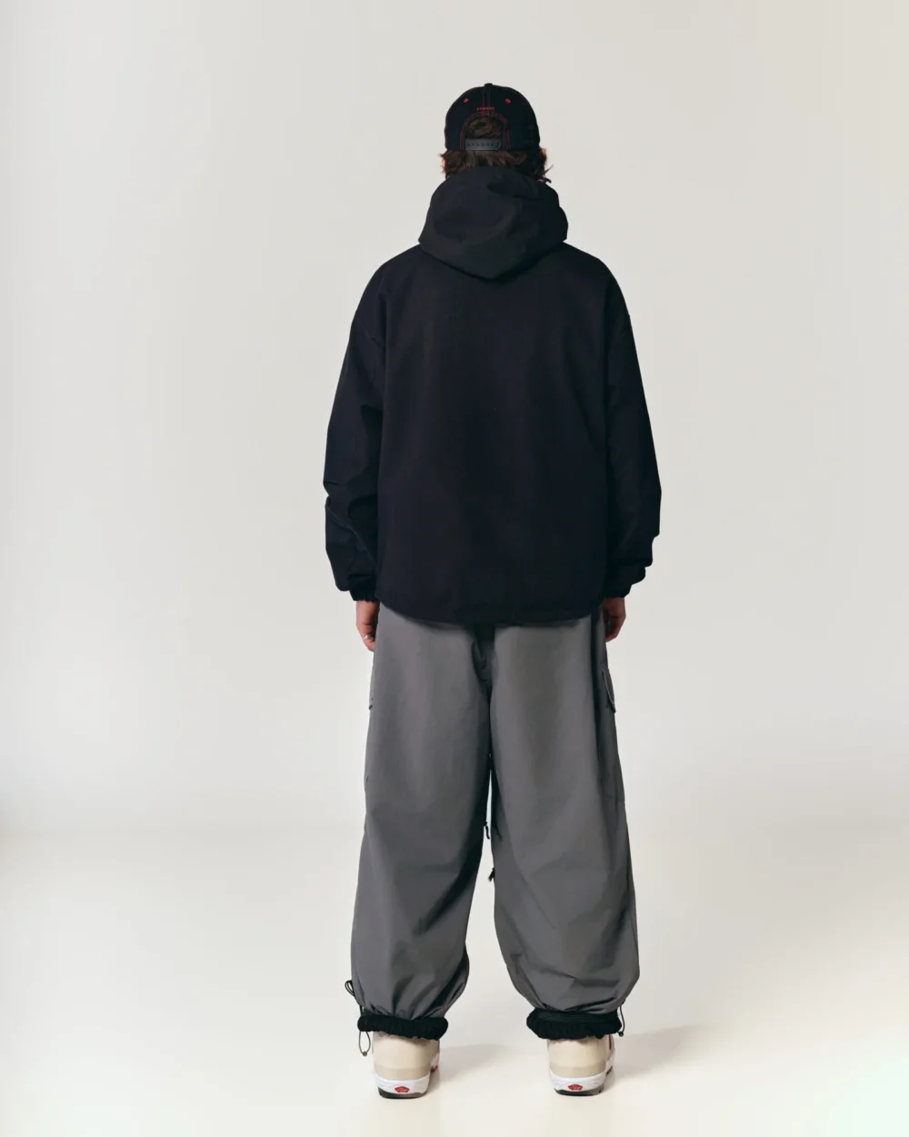 DOWNTOWN PRO 30K SNOW PANTS | DARK GREY - NINETY ROLL - 5