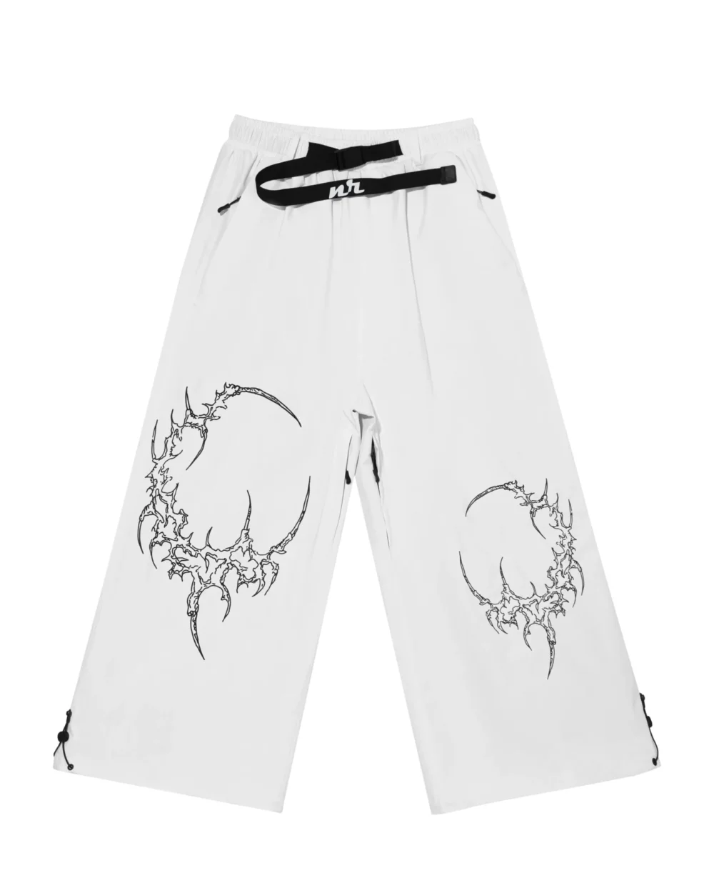 DOWNTOWN EMBROIDERY 30K SNOW PANTS | TRUE WHITE - NINETY ROLL