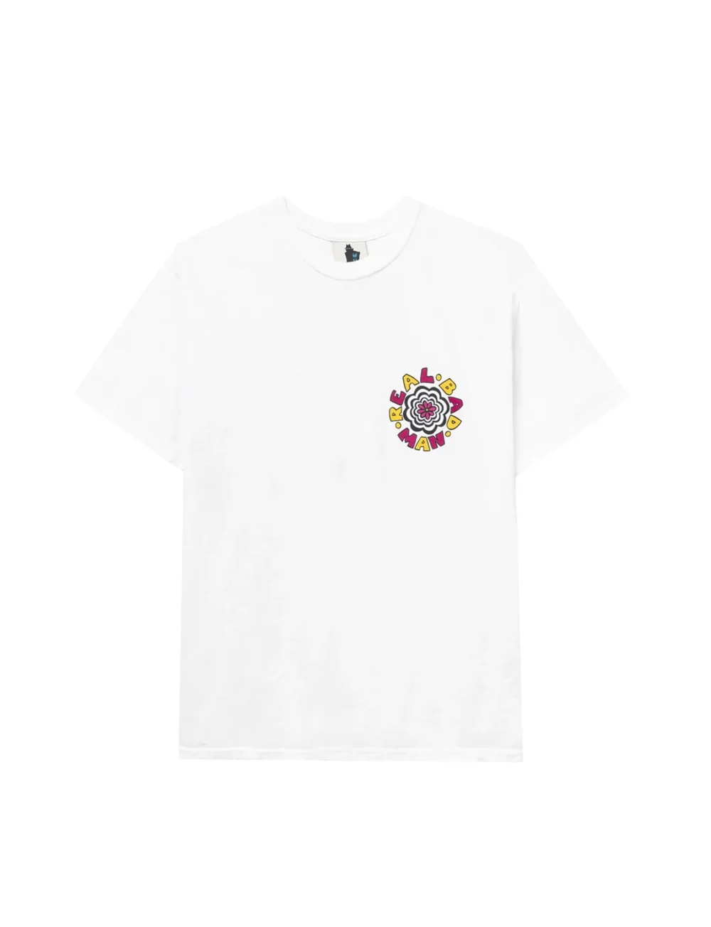 REAL BAD MAN HARD TIMES SS TEE (WHITE)