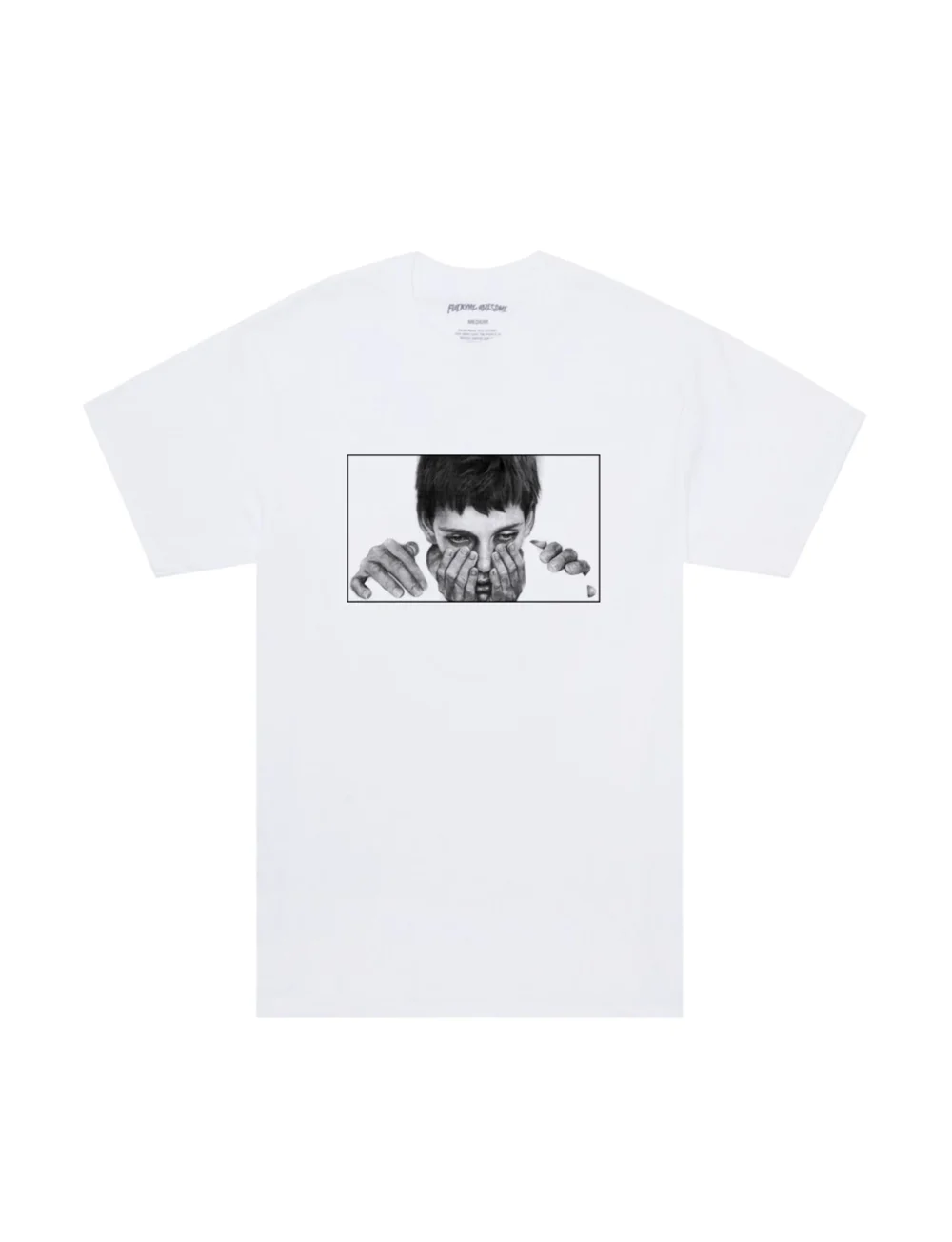 FUCKING AWESOME SAFE PLACE TEE WHITE