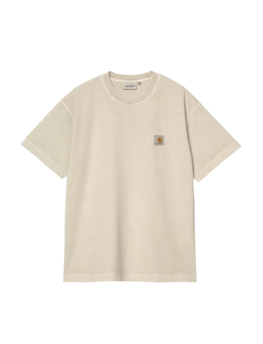 CARHARTT WIP S/S Vista T-Shirt Fleur De Sel, Garment dyed