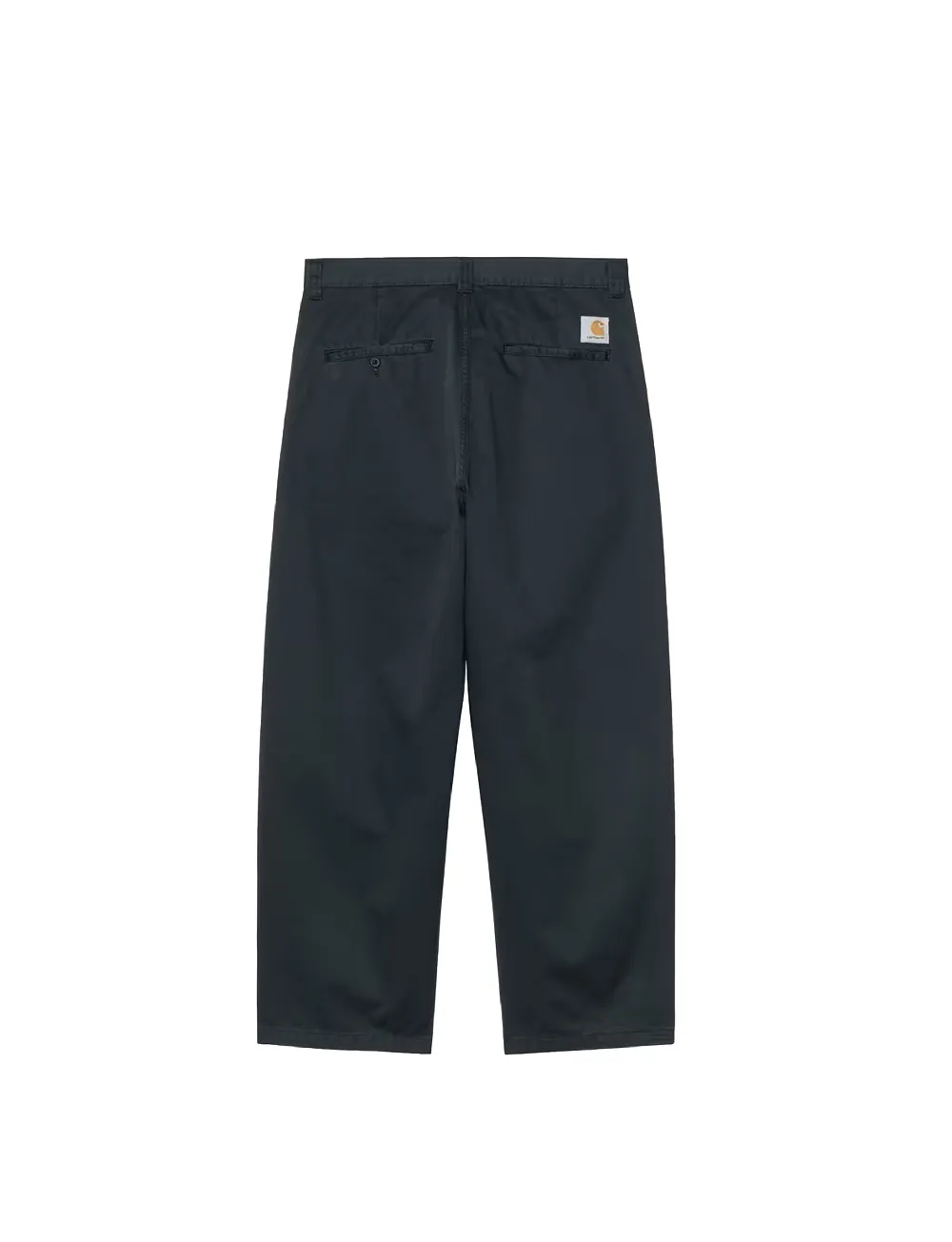 CARHARTT WIP Brady Pant Carbon, Stone washed