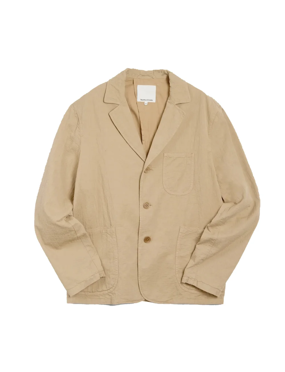YouMustCreate SCUTTLERS JACKET SAND