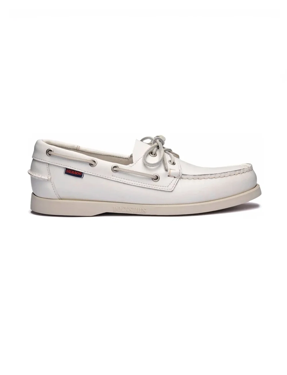 SEBAGO DOCKSIDES PORTLAND WHITE 911