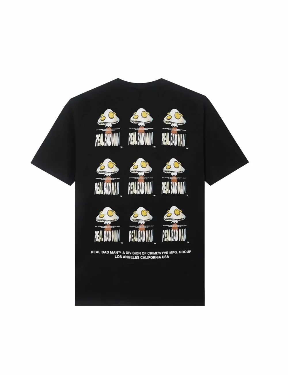 REAL BAD MAN SHROOMER SS TEE BLACK