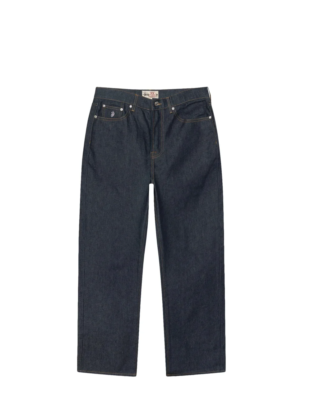STÜSSY 7 New Classic Jeans Denim rinsed indigo