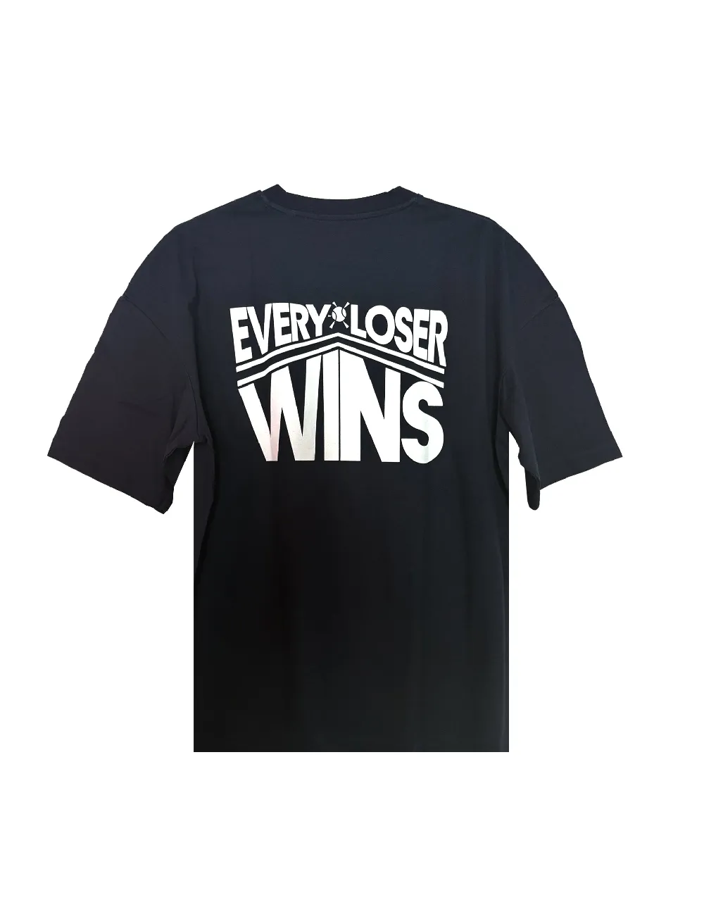 MINI OPEN TENNIS 3 EVERY LOSER WINS NAVY T-SHIRT