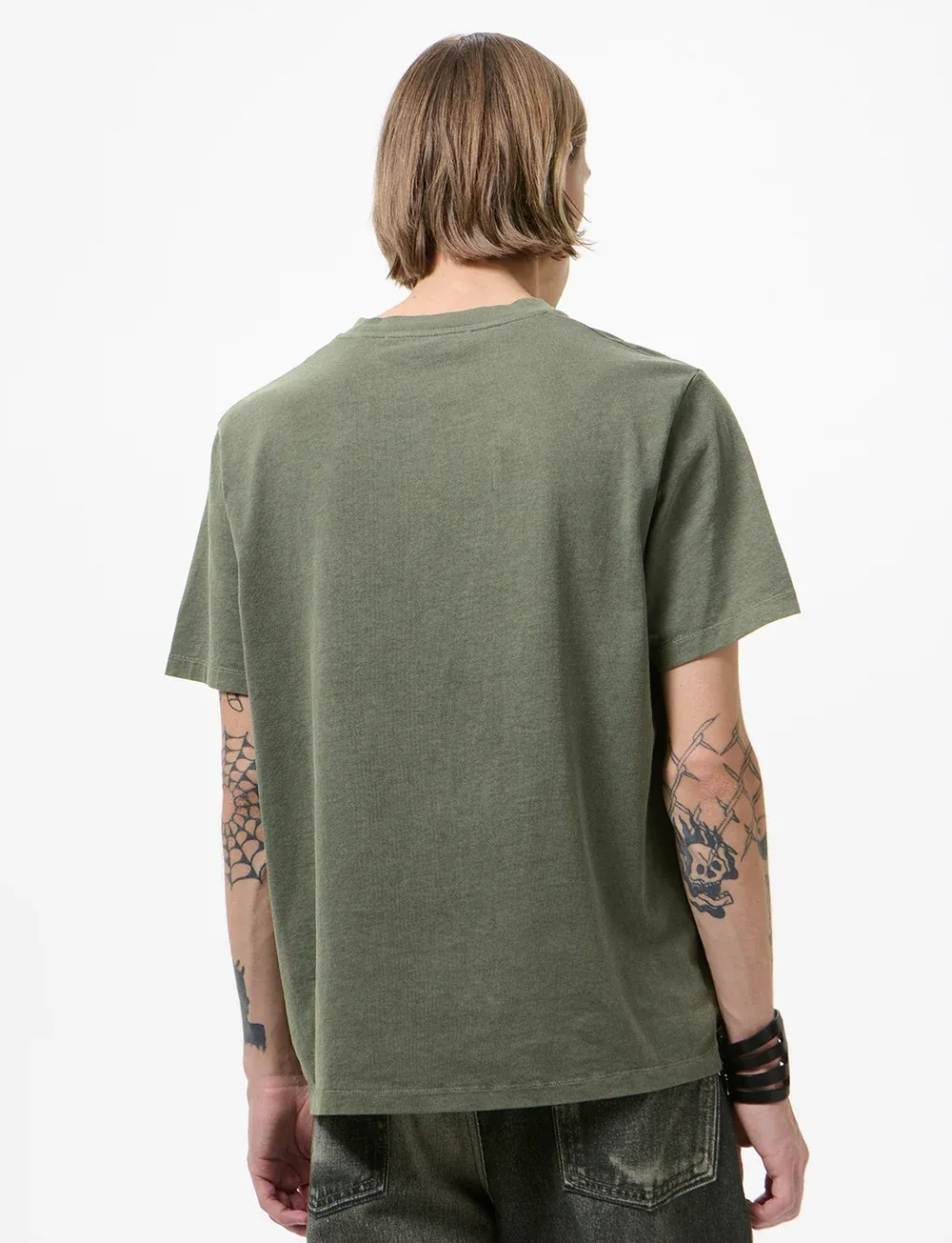 OUR LEGACY BOX T-SHIRT Worn Olive Legacy Jersey - 3
