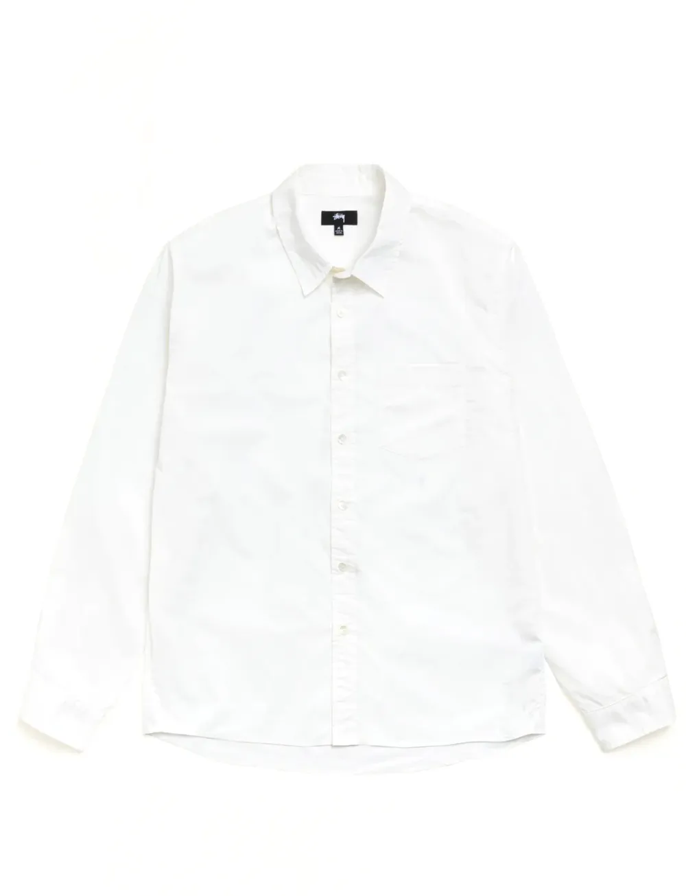 STÜSSY Standard LS Shirt WHITE