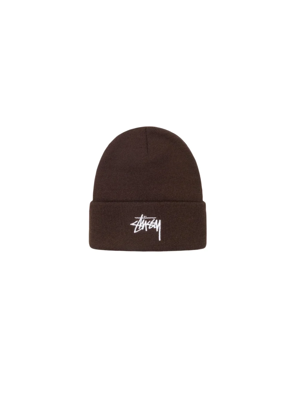 STÜSSY CUFF BEANIE STOCK COCOA
