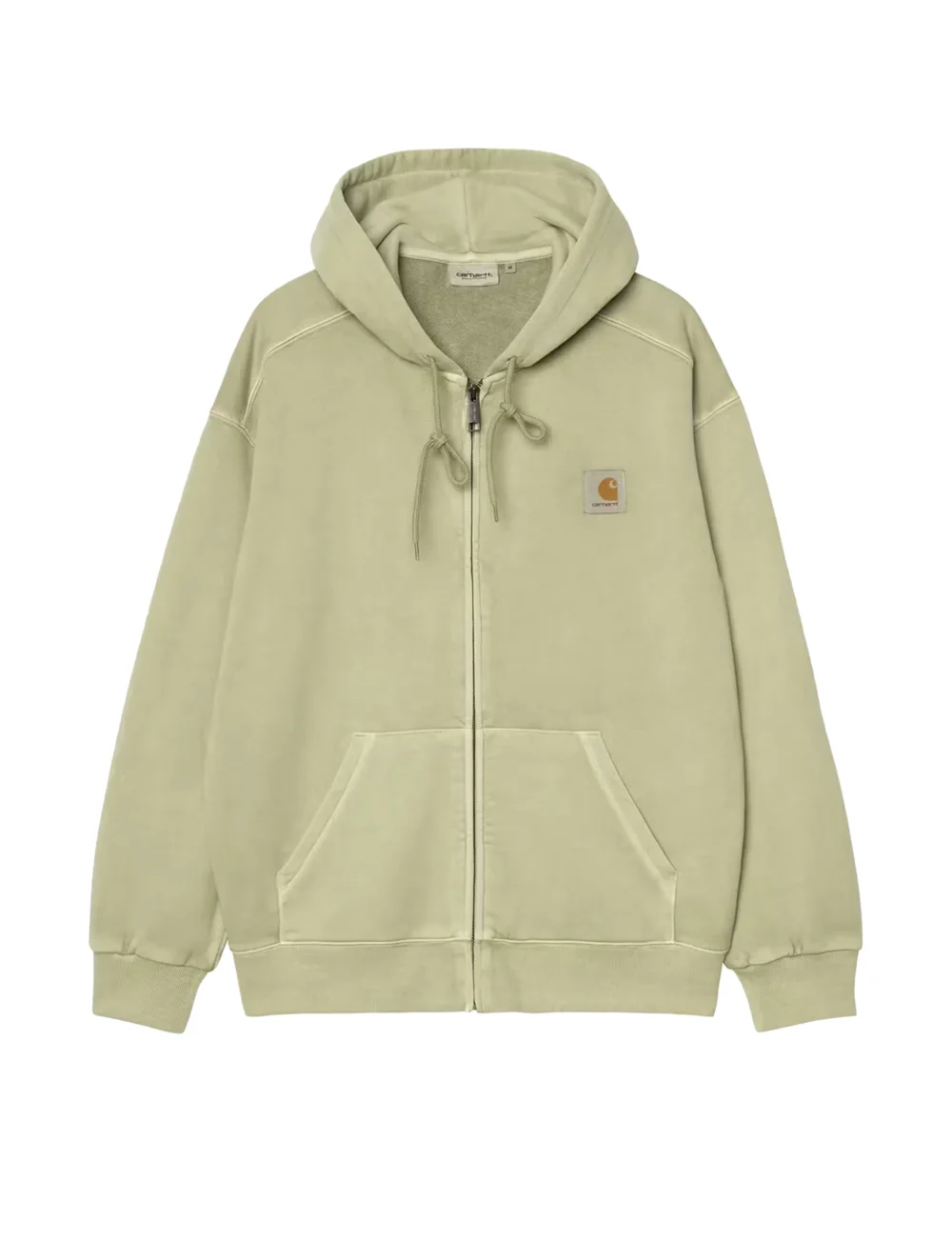 CARHARTT WIP Hooded Nelson Jacket Gentle Green, Garment dyed