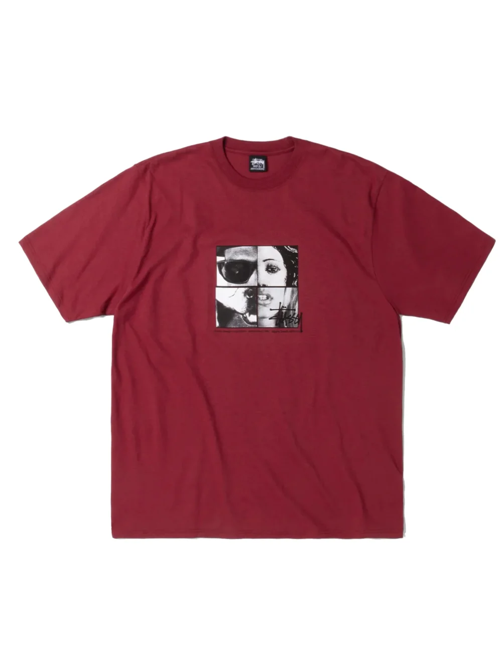 STÜSSY Personalities Tee WINE
