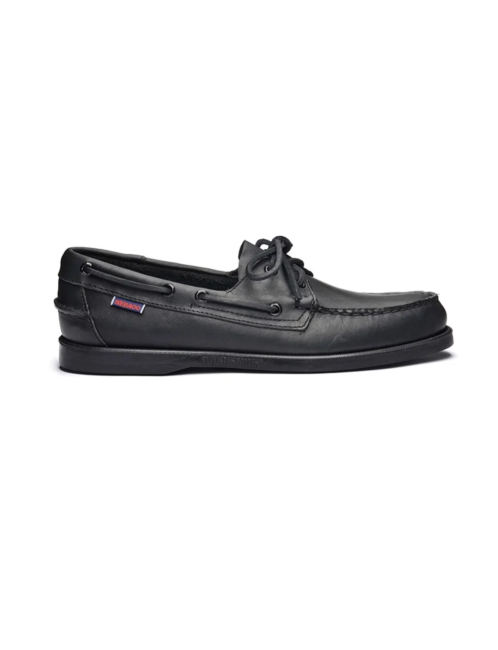 SEBAGO DOCKSIDES PORTLAND BLACK 924